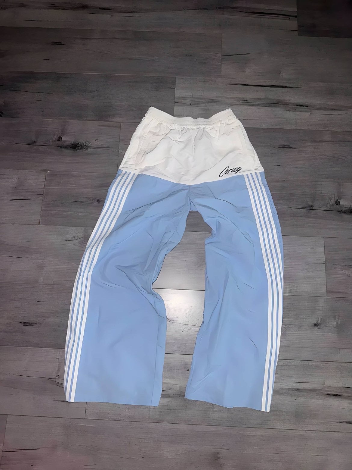 CERVZY TRACK PANTS - ICY BLUE