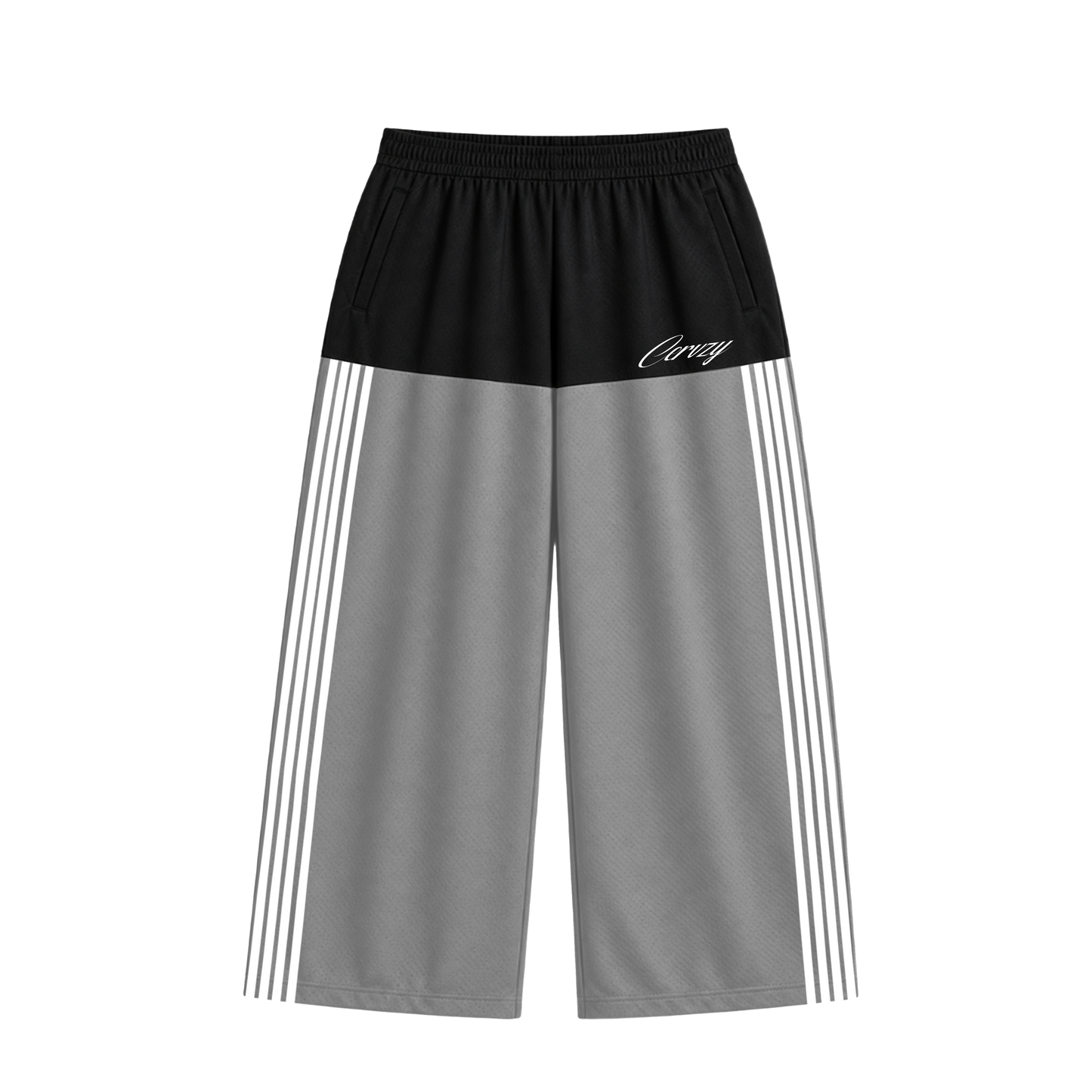 Cervzy Track Pants - Gray